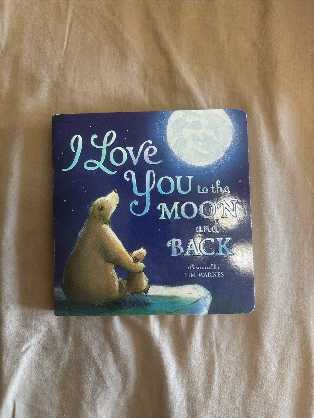 I Love You to the Moon and Back Board Book - Blue Moon Illustration